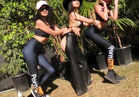 3some در منطقه کانال گیف پورن بزرگراه - گردآوری آماتور